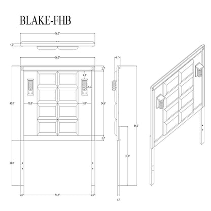 Lively - Bedroom Set With Glitter Detail And Padded Headboard