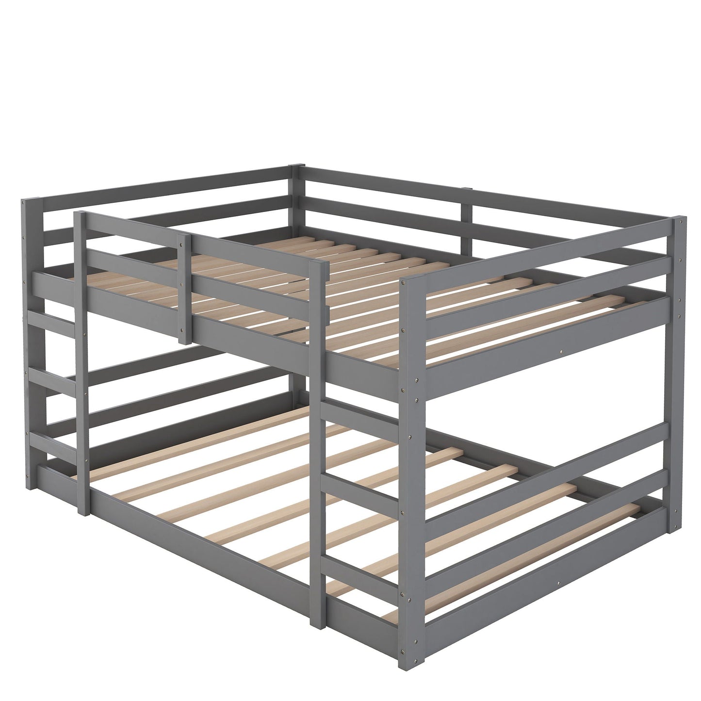 Solid Construction, Bunk Bed With Ladder