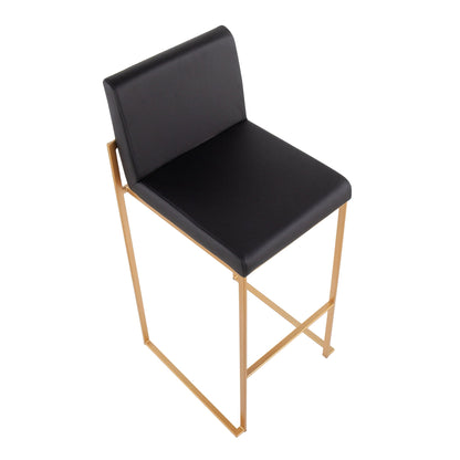 Fuji - Contemporary Design High Back Barstool