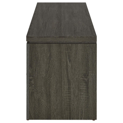 Elkton 2-drawer Engineered Wood 59-inch TV Stand Weathered Grey