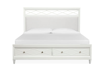 Springhouse - Upholstered Panel Storage Bed