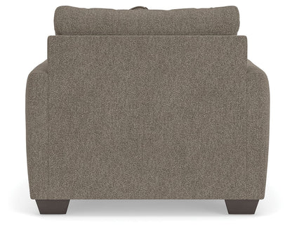 Triston-Peaks - Chair And A Half - Suede