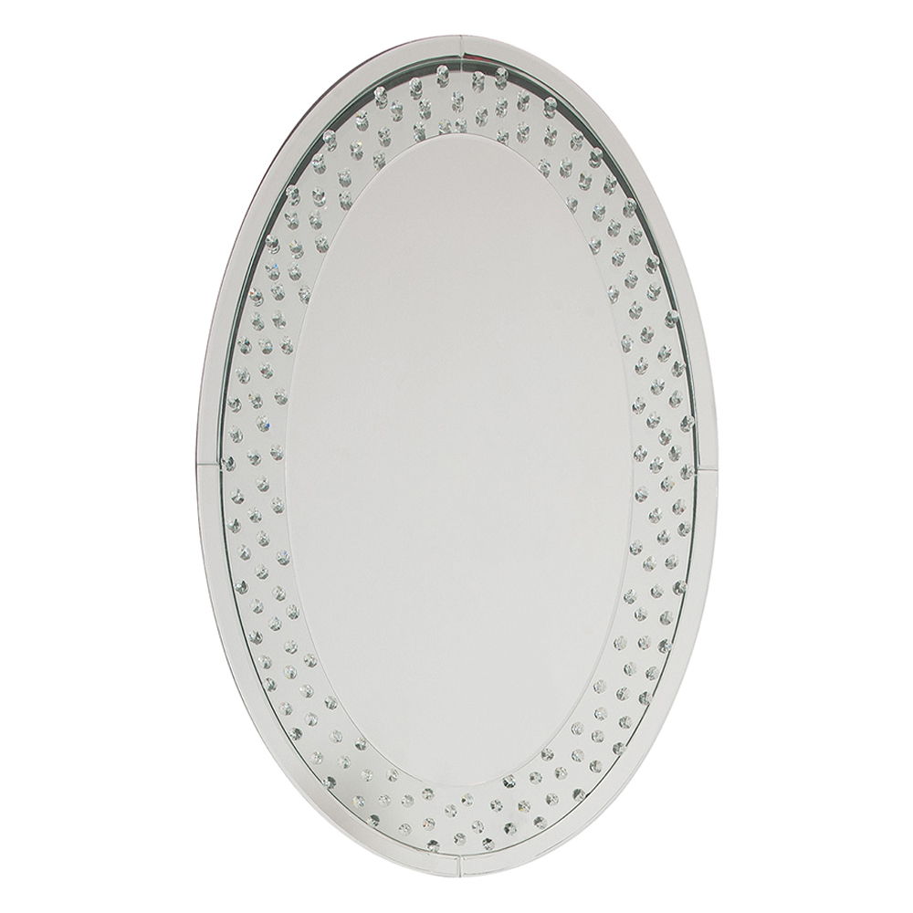 Nysa - Accent Decor - Mirrored & Faux Crystals