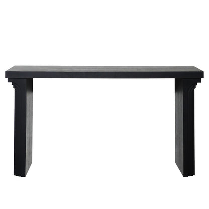 Console Table With Decorative Molding