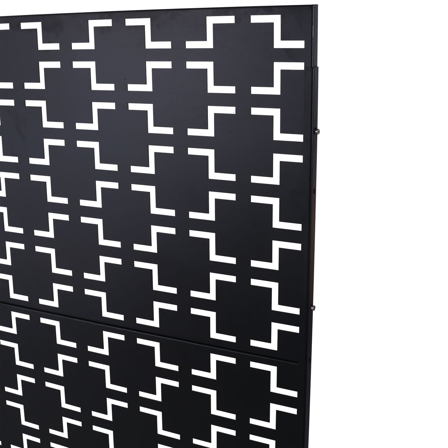Outdoor & Indoor Metal Privacy Freestanding Decorative Screen