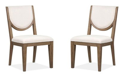 Westbourne - Upholstered Side Chair (Set of 2) - Dark Umber