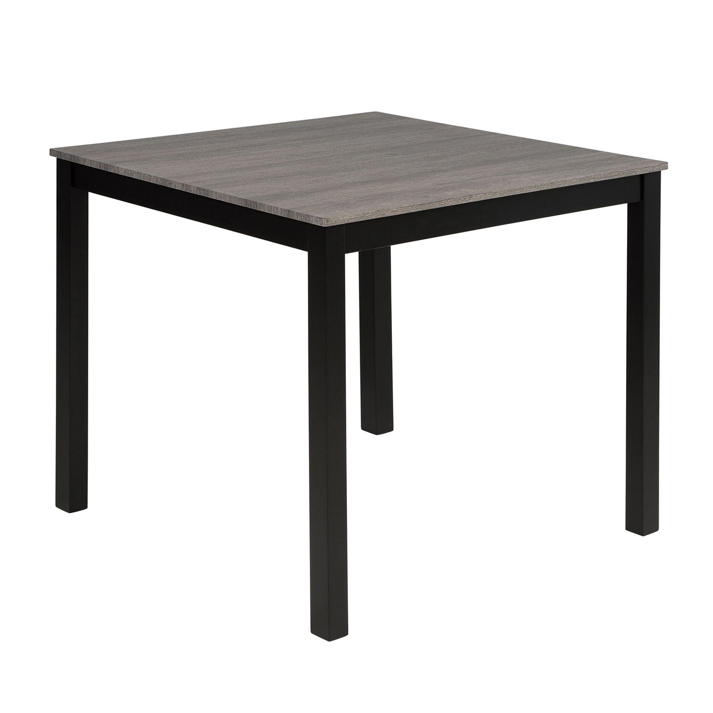 5 Piece Counter Height Table Set, Square Table And 4 Upholstered Chairs
