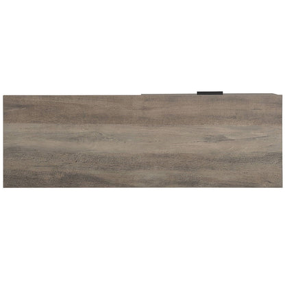 Galeno - Writing Desk - Rustic Oak & Black