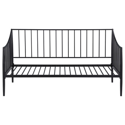 Newbury Metal Twin Daybed Bed Frame Matte Black