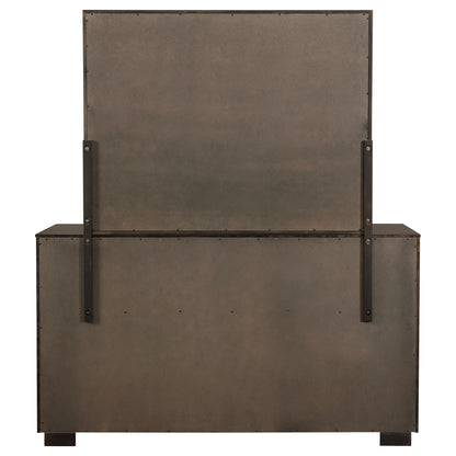 Durango 8-drawer Dresser with Mirror Smoked Peppercorn