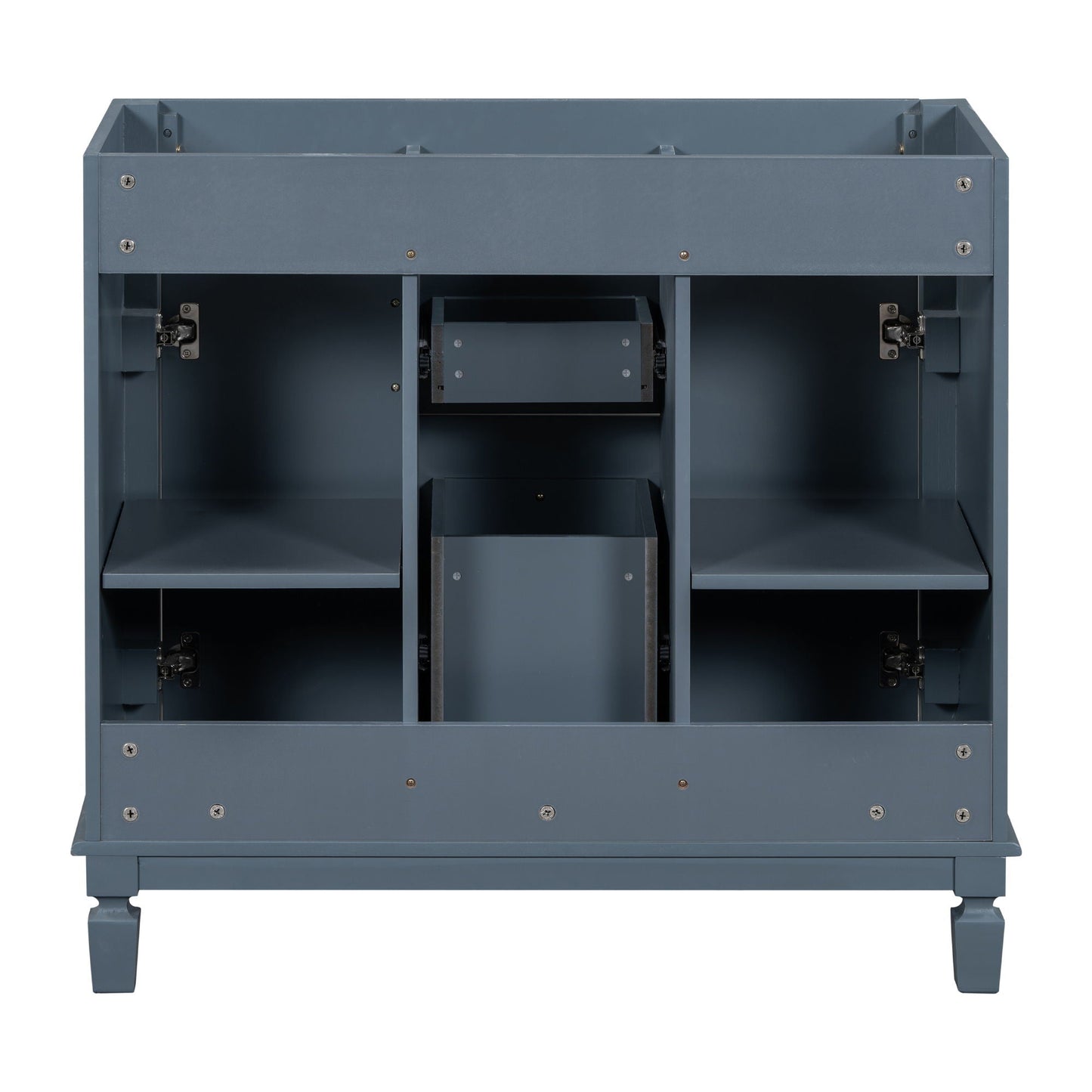 Bathroom Vanity Cabinet With 2 Soft Closing Doors And 2 Drawers