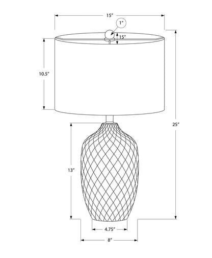 Lighting, Table Lamp, Transitional - Cream