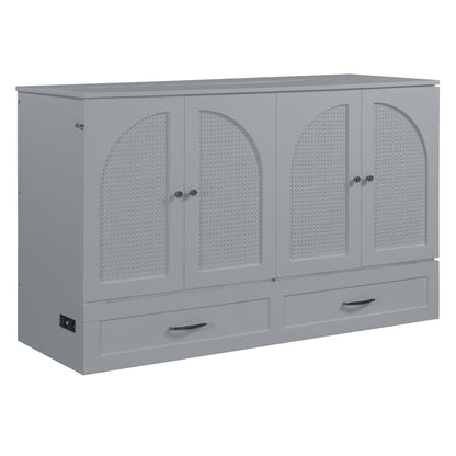 Murphy Bed With Large Drawers