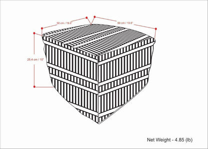 Safford - Square Outdoor / Indoor Pouf