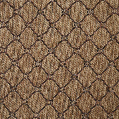 Chateau De Ville - Loveseat With 3 Pillows (Same Lv01589) - Fabric & Espresso