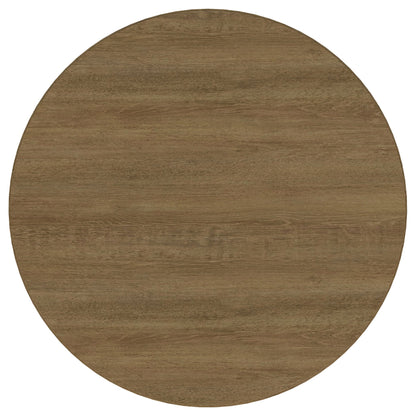 Arini 7-piece Round Dining Table Set Sand Wash and Black