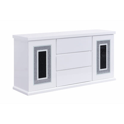 Ariya - Buffet With Clear Glass Inlay