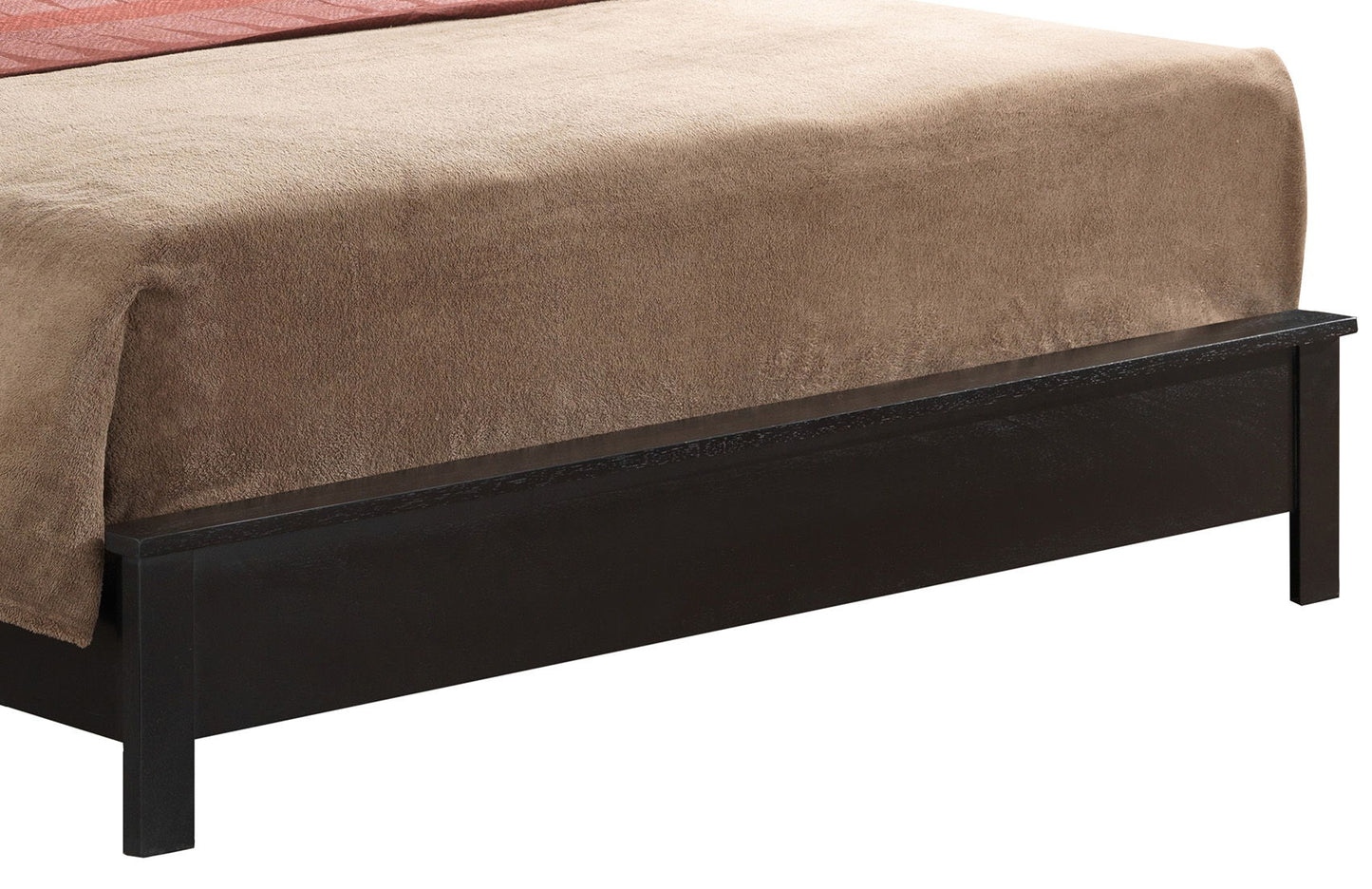 Bed With Transitional Design Stylish