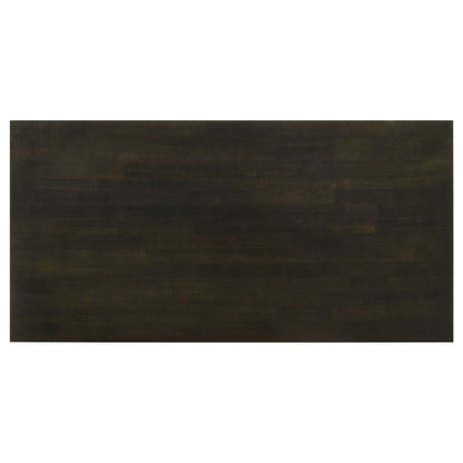 Rachelle 3-piece Rectangular Coffee Table Set Deep Merlot
