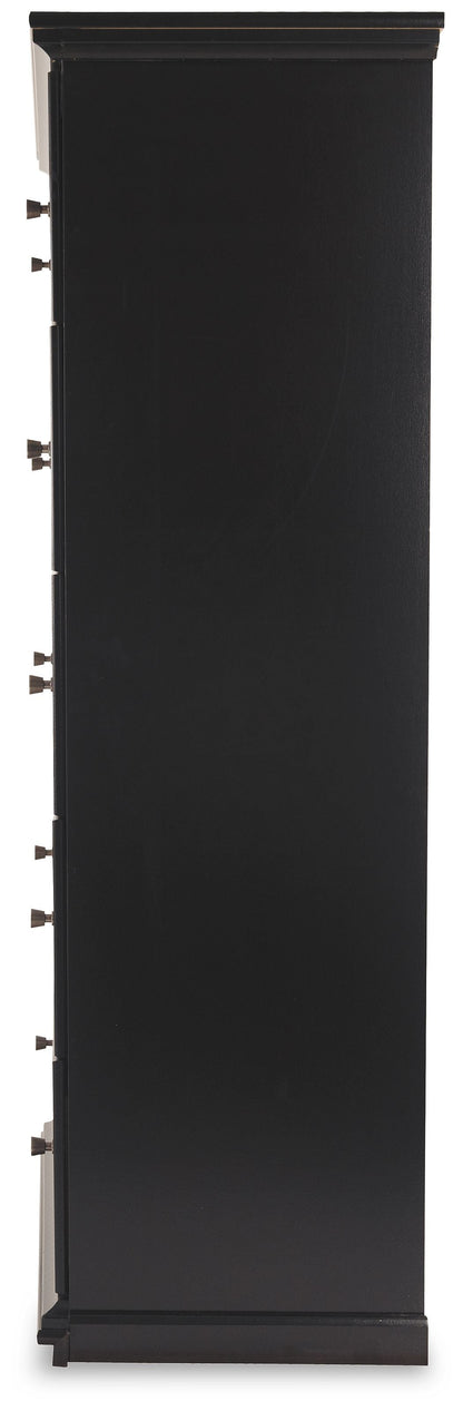 Maribel - Five Drawer Chest - Black