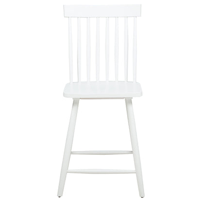 Andrews Windsor Counter Height Dining Side Chair White (Set of 2)