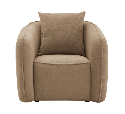 Keith - Chair With 1 Matching Color Toss Pillows