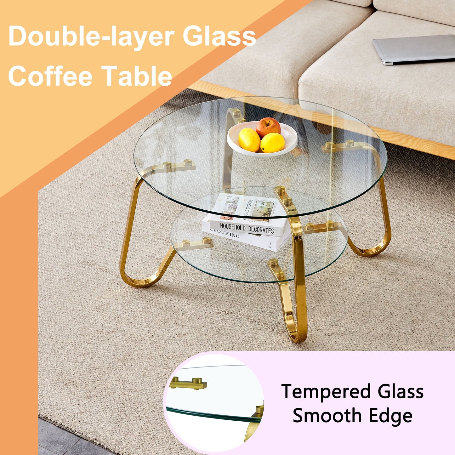 Double Layer Coffee Table