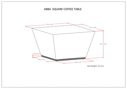 Abba - Handcrafted Coffee Table