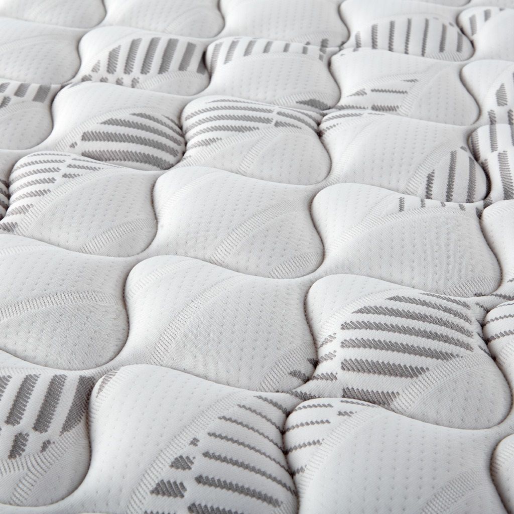 Hayes Twin Firm Tight Top Hybrid Mattress White