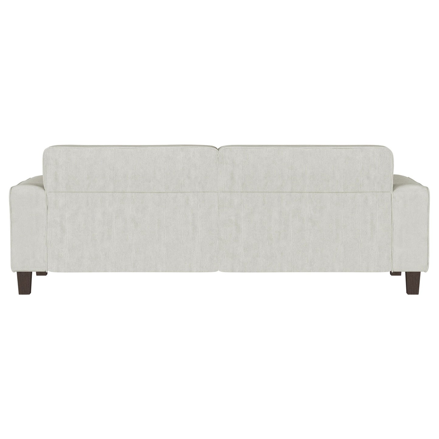 Deerhurst Upholstered Track Arm Tufted Sofa Greige