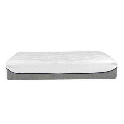 13" Ultra Plush Gel Memory Foam Mattress For Bed With Double Layered Jacquard Cover - Gray / White - King