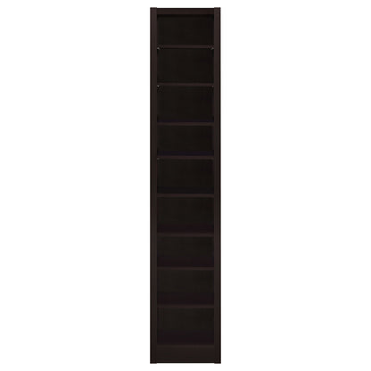 Eliam 71-inch 8-shelf Bookcase Cappuccino