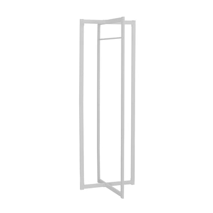 Coat Rack, Hall Tree, Free Standing, Hanging Bar, Entryway, For Contemporary & Modern - White