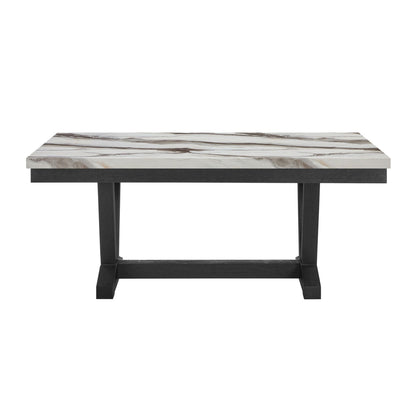 Panda Oceanic - Dining Table And Chairs Set - Black