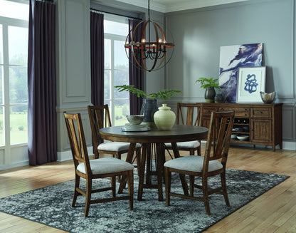 Bay Creek - Dining Side Chair With Upholstered Seat (Set of 2) - Toasted Nutmeg
