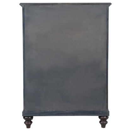 Andover 5-drawer Chest of Drawers Dark Oak