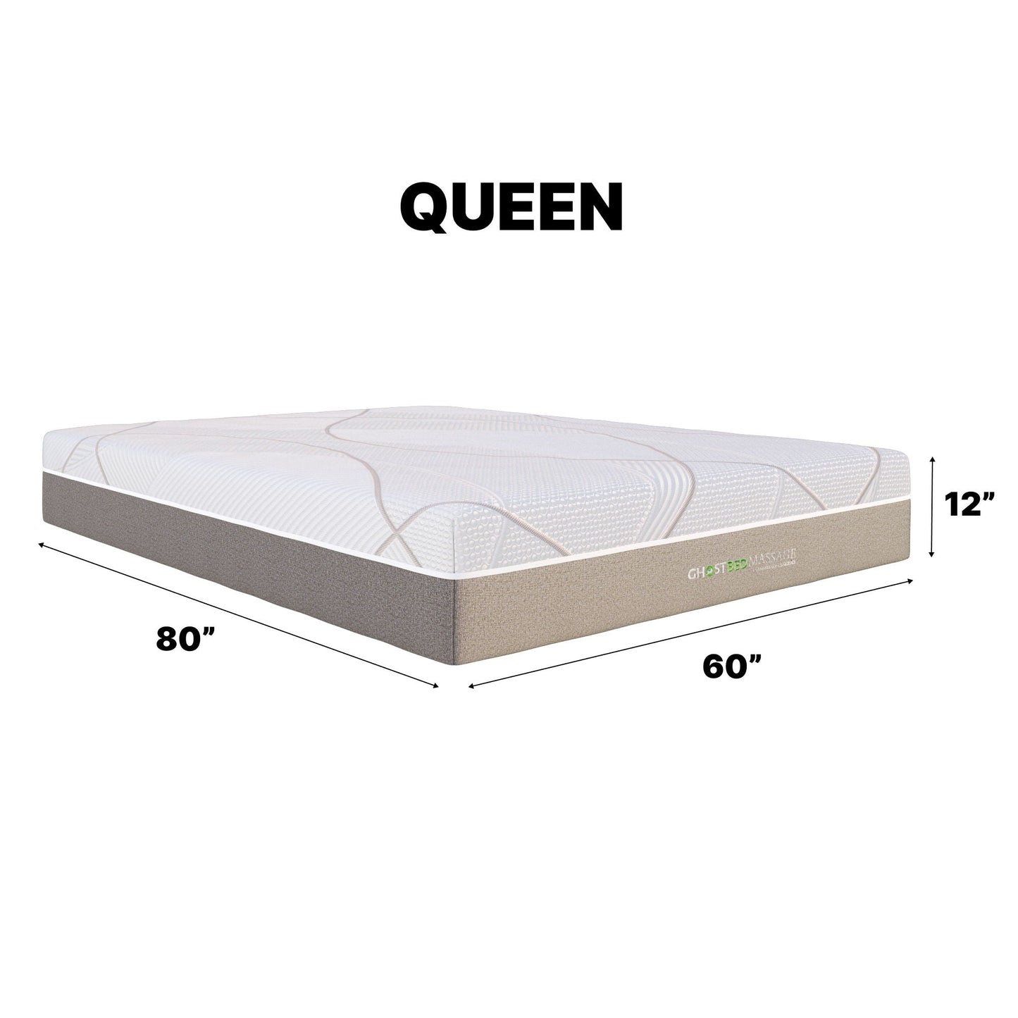12" Profile Massage Mattress Hybrid