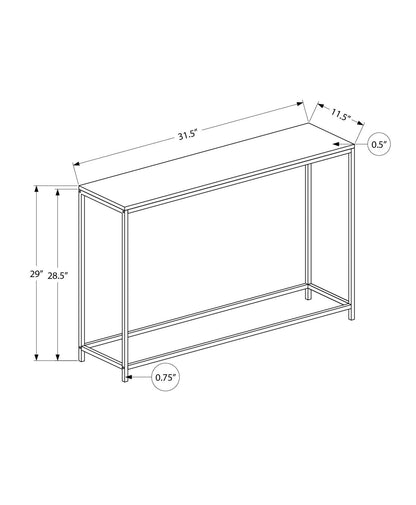 Accent Console Table For Entryway, Contemporary & Modern Design