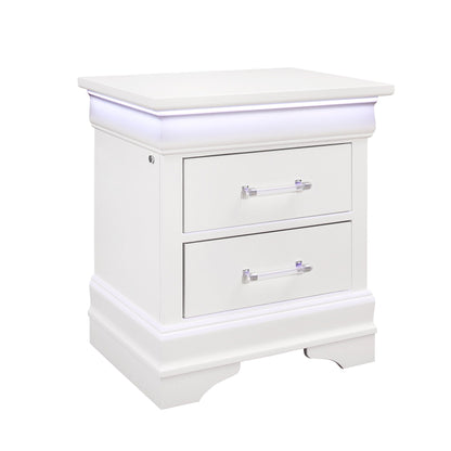 Charlston - 5 Piece Bedroom Set With LED Headboard