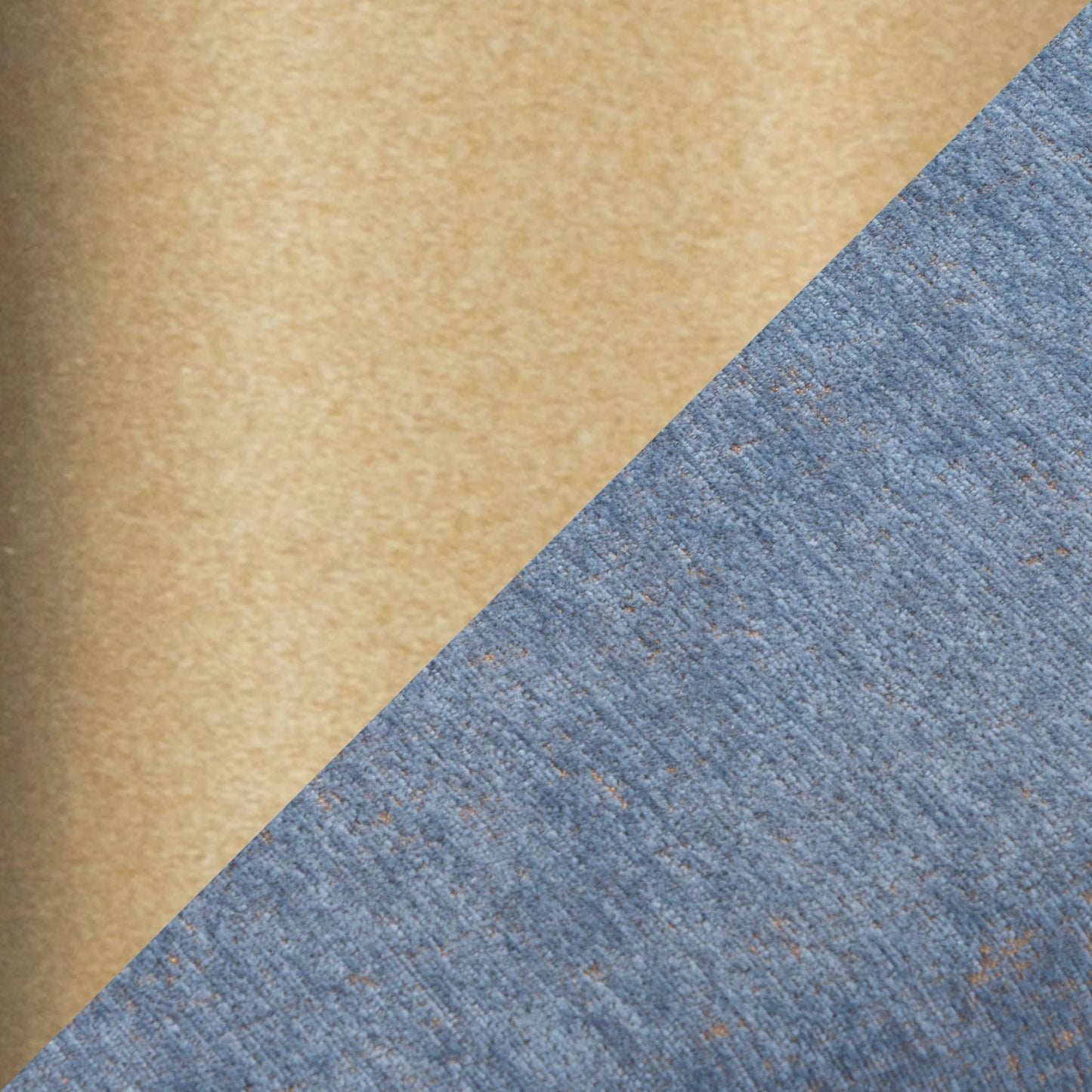 Daniella - Contemporary Bench - Gold / Blue