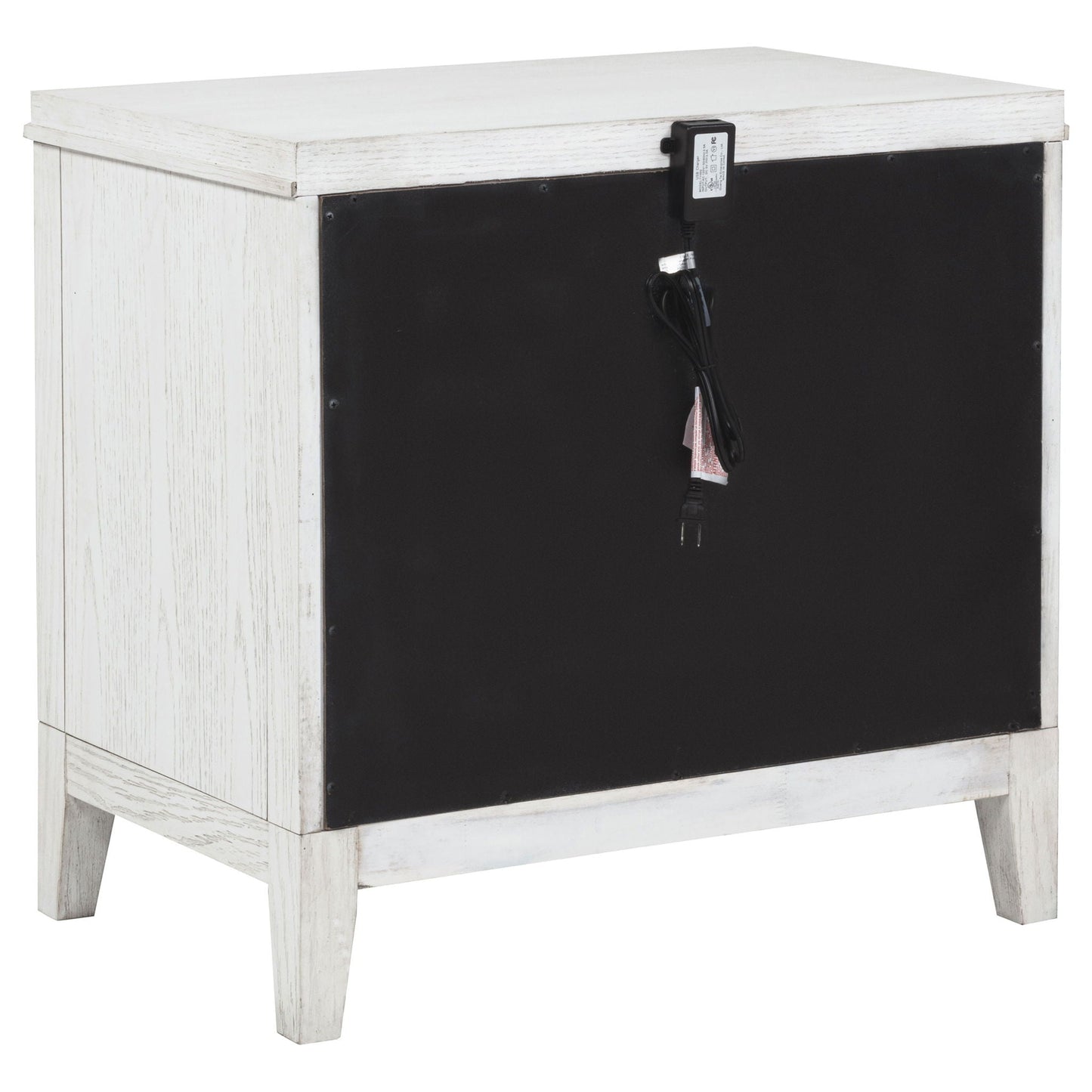 Marielle 4-piece Eastern King Bedroom Set Distressed White