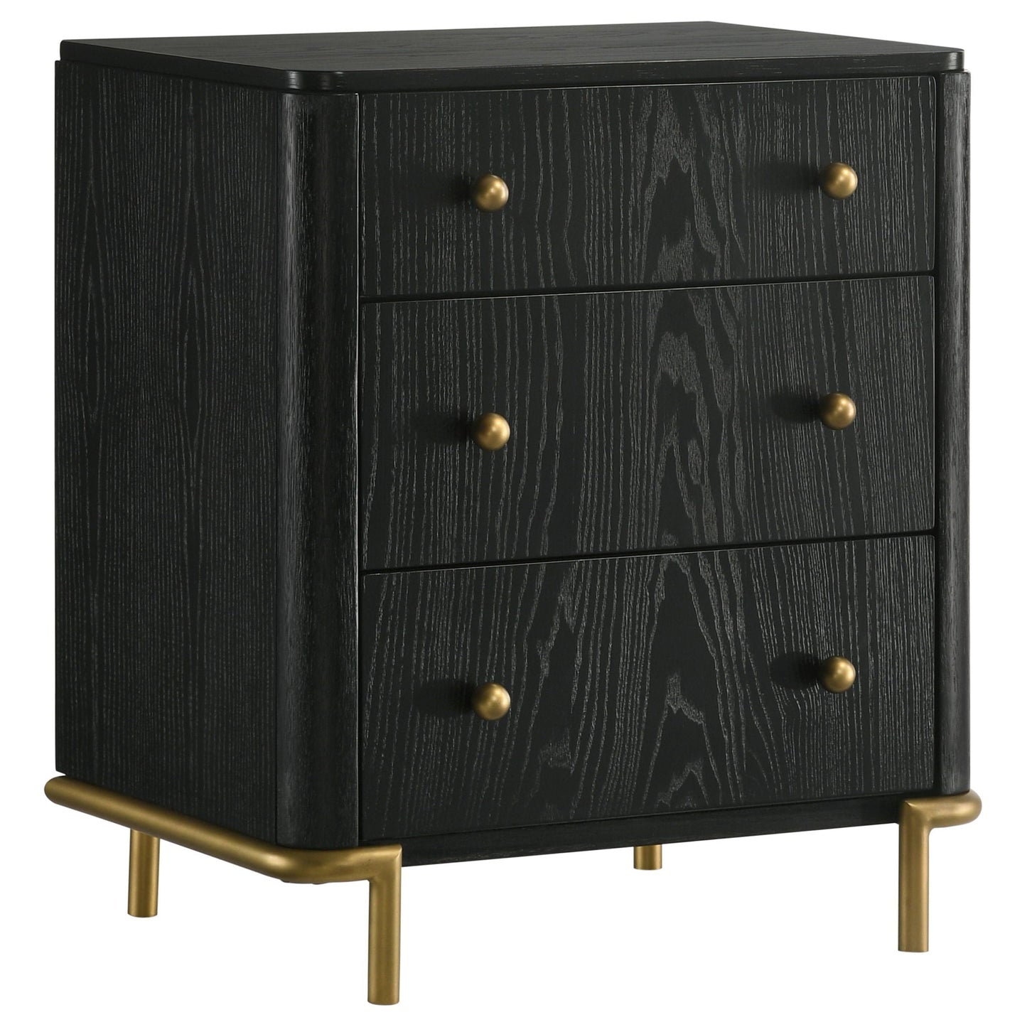 Arini 4-piece California King Bedroom Set Cream and Black