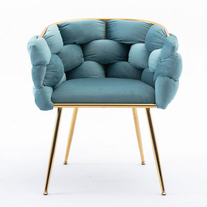 Luxury Modern Simple Leisure Single Sofa Chair Bedroom Lazy Person Household Dresser Stool Manicure Table Back Chair