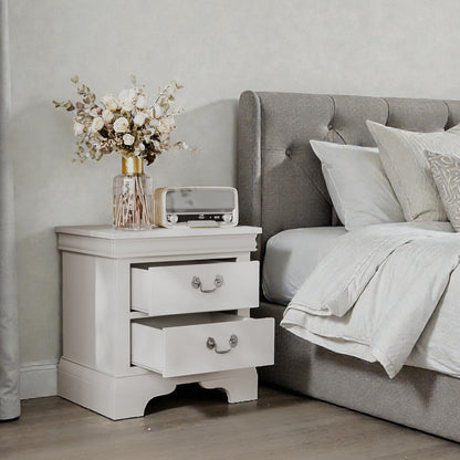 Nightstand With 2 Drawers