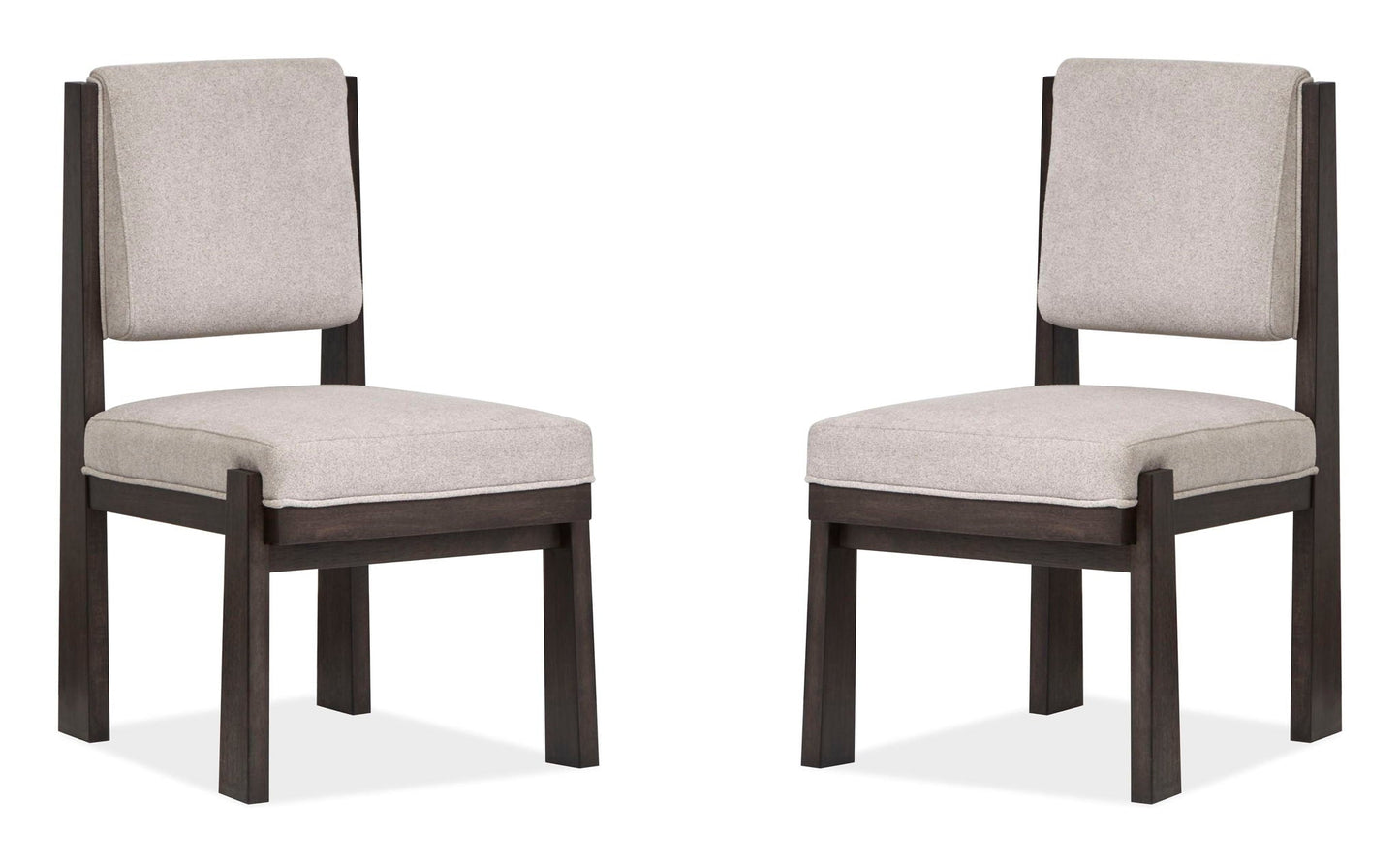 Tauren - Upholstered Side Chair (Set of 2) - Coffee Bean