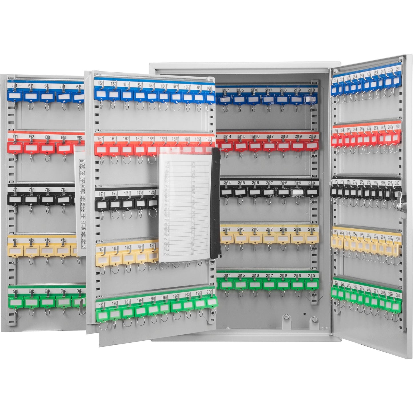 Adjustable Key Cabinet With Lock