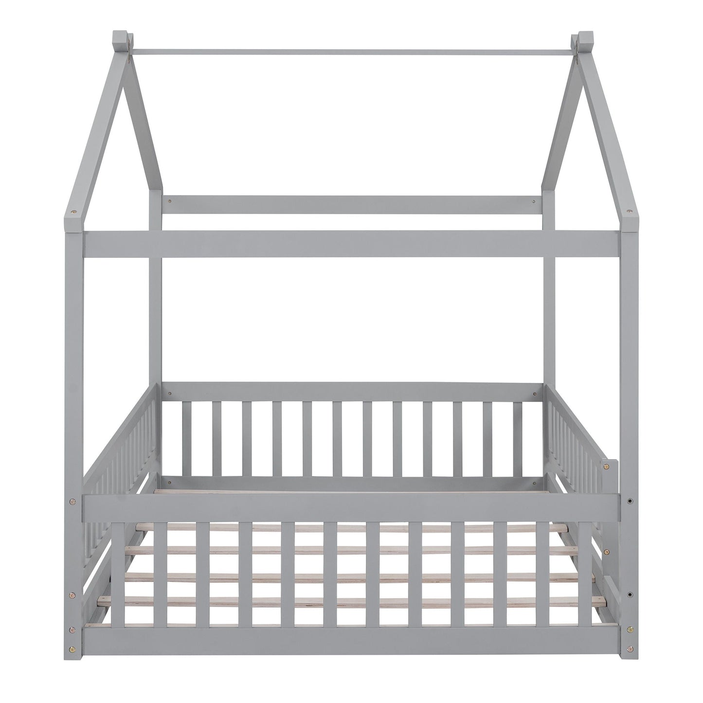 Bed House Bed Frame With Fence