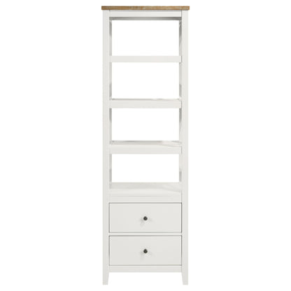 Hollis 3-piece 67-inch TV Stand Entertainment Center White
