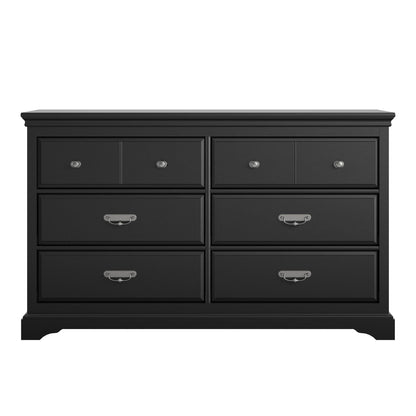 Bristol - 6 Drawer Dresser - Black