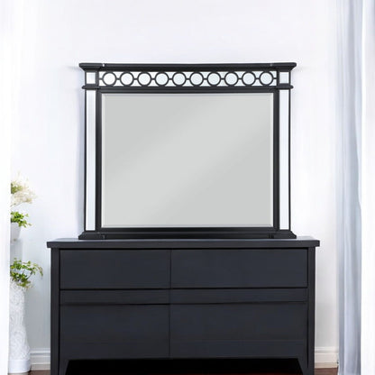 Varian II - Mirror - Mirrored, Black & Sliver